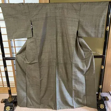 10261 무지 견직물 야생 누에? 생견직물? 랜덤한 가로 실