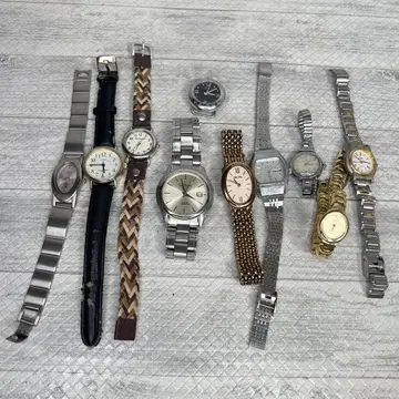 부동산 시계 10개 묶음 관리번호 108 SEIKO ORIENT 등