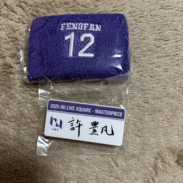 INI 허풍범 펜팬 리스트 밴드 명찰 세트 캡슐 토이