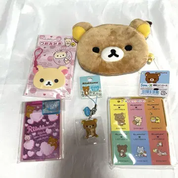 리락쿠마 파우치 잡화 모음 세트 새상품