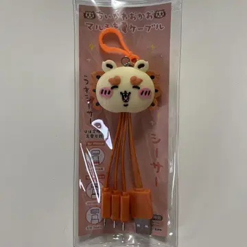 치이카와 (먼작귀) 얼굴 멀티 충전 케이블 시사