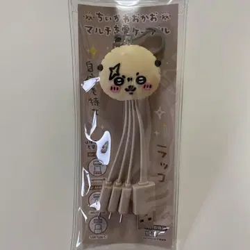 치이카와 (먼작귀) 얼굴 멀티 충전 케이블 랏코