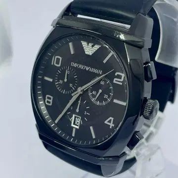 11 아르마니 블랙 크로노그래프 작동품