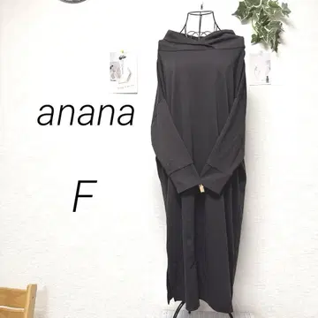 10193 anana 아나나 티셔츠 롱 원피스 F 무지 레이온 혼방