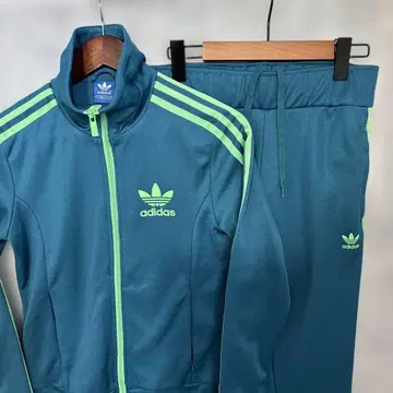 [ 레어 컬러 ] adidas 셋업 저리 트랙 자켓 그린