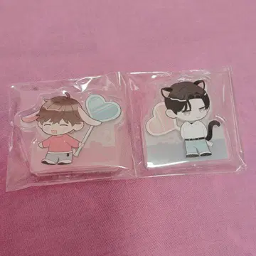 네가 먼저 키스해 줘 팝업 아크릴 블록