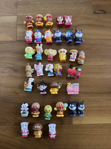 호빵맨 손가락 인형 소프트 비닐 인형 35개 묶음 판매