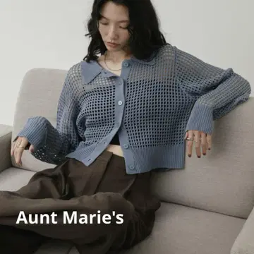 메쉬 폴로 롱 슬리브 상의