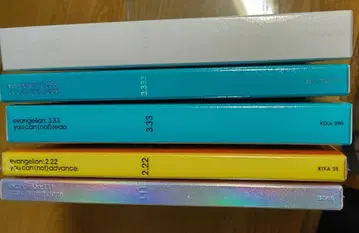 Blu-ray&4K 에반게리온 신극장판 서 파 Q 신 5매 세트