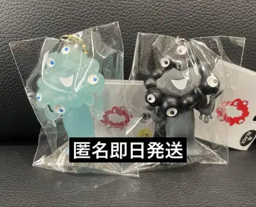 오사카 간사이 만박 블랙 미야쿠미야쿠 축광 키링 2개 새상품