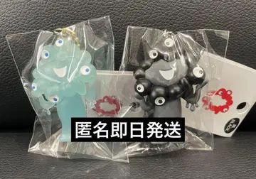 오사카 간사이 만박 블랙 미야쿠미야쿠 축광 키링 2개 새상품
