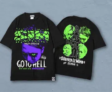 XL 사이즈 SiM WALL OF DEATH CLUB TEE