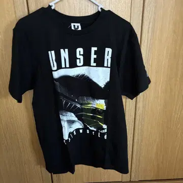 UVERworld T셔츠 UNSER 투어 M 블랙
