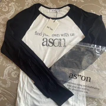 ason 롱 T셔츠 새상품 S 사이즈