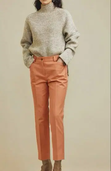 [ 새상품급 ] PLST PLUS STYLE 스틱 팬츠 코튼 블렌드