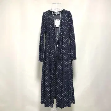 UNIQLO 카슈쿨 원피스 S 사이즈 네이비 꽃무늬