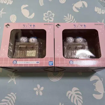 치이카와 제일복권 B상 번대 피규어 x 2