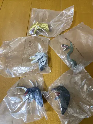 제일복권 고질라 몬스터 헤드 마그넷 5세트