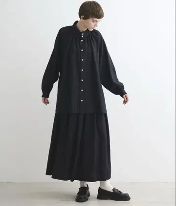 트래디셔널 웨더웨어 개더 볼륨 큐롯 팬츠