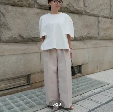 heve 퍼프 쉘 탑, 화이트