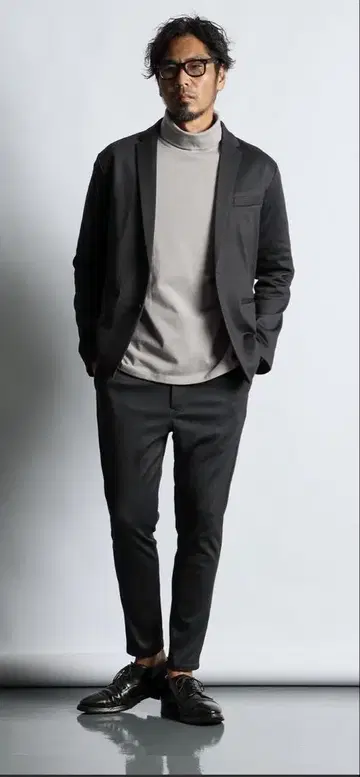 더 더퍼 오브 세인트 조지 저리 자켓 셋업 블랙 L