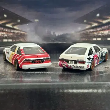 핫휠 프리미엄 도요타 AE86 스프리터 트루에노 2대