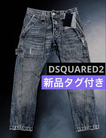 택 포함 새상품 디스퀘어드 DSQUARED2 데미지 데님 size 40