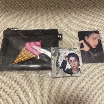 니시 코우토 106 메쉬 파우치 캔뱃지