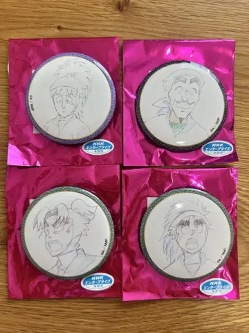 닌타마 란타로 되돌아보기 단 원화 캔뱃지