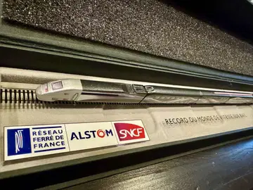ALSTOM TGV 스케일 모델 574.8 km/h