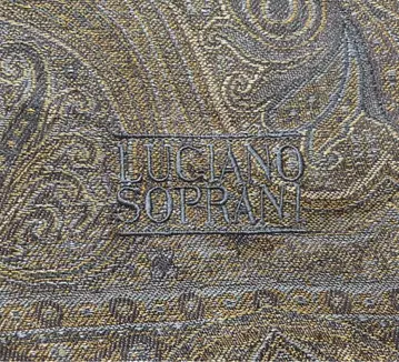 LUCIANO SOPRANI 페이즐리 무늬 스톨