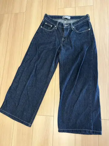 Levi's 실버 탭 다크 블루 데님