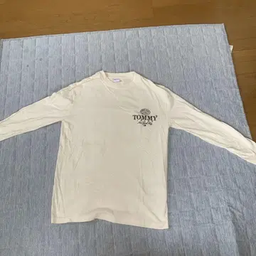 TOMMY JEANS 긴팔 셔츠 L 아이보리