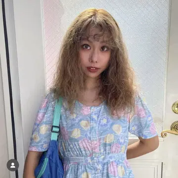 PECOCLUB 플라워 미니 드레스