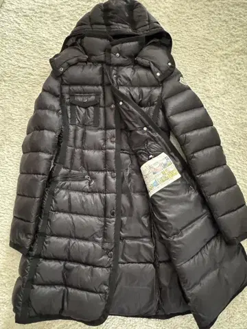 컨디션 최상 MONCLER 엘르 HERMING 롱다운