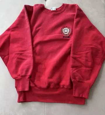 Champion Reverse Weave 맨투맨 M 빨간색