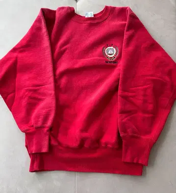 Champion Reverse Weave 맨투맨 M 빨간색