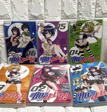 CD 포함 DVD 전권 6개 세트 아스카 료이치!