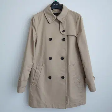 UNIQLO 베이지 트렌치코트 더블 브레스트 S 사이즈 유니클로