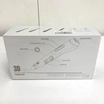 A348- 3D 펜 아트펜 화이트 미사용