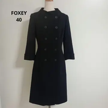 FOXEY 블랙 원피스 40