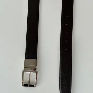던힐 다크 브라운 가죽 벨트 5