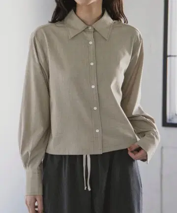 TENTO 크롭 셔츠