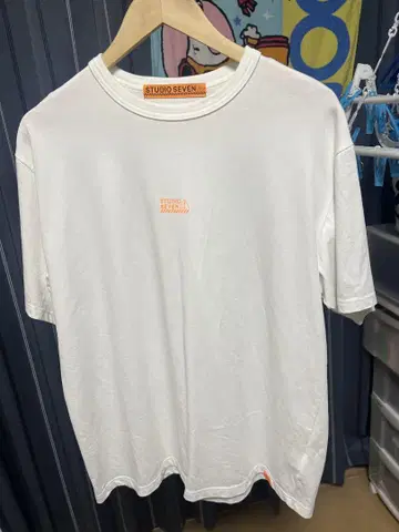 STUDIO SEVEN 화이트 T셔츠 L