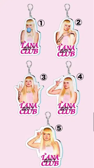 LANA CLUB 키링 온라인 복권