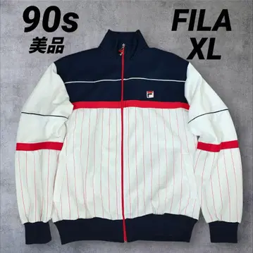 새상품급 FILA 휠라 90s 저지 자수 패치 XL 사이즈 구제 의류