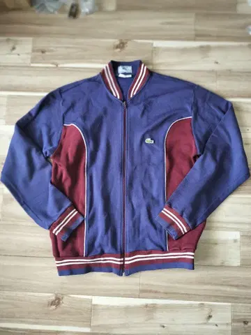 라코스테 Lacoste 저리 구제 의류 집업 자켓 J14