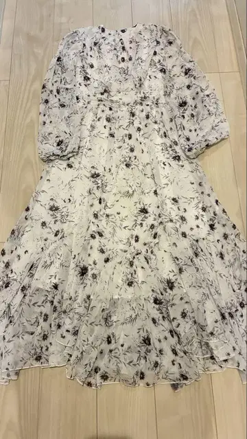 Spring Flower Field Dress 0사이즈