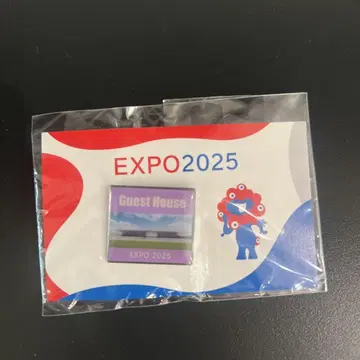 EXPO 2025 게스트하우스 핀 배지