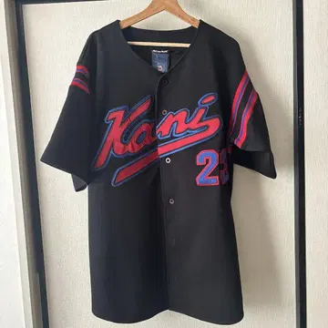 새상품급 칼카니 karl kani 베이스볼 셔츠 XL 빈티지